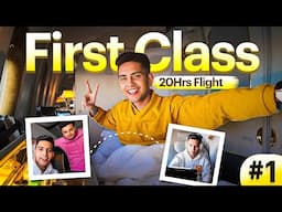 Emirates First Class: Delhi to Spain Flight Experience
