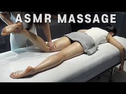 무겁고 피곤했던 다리가 가벼워지는 하체오일 ASMR
