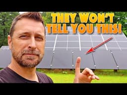 What THEY Won't Tell You About A Solar Power System!