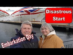 Embarkation Day Woes on P&O Cruises Aurora