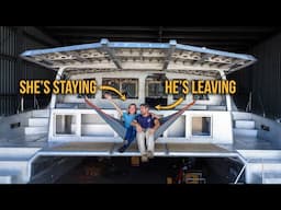 A MAJOR Shift In The Build…Aluminum Catamaran Build Pt. 40