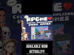 Make a Custom RPG Game to Gift with THIS Kickstarter! #rpg #rpggames