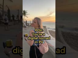 POV: You’re a digital nomad in Puerto Vallarta, Mexico 👩🏼‍💻🏖️🇲🇽 #mexico #nomad #digitalnomad