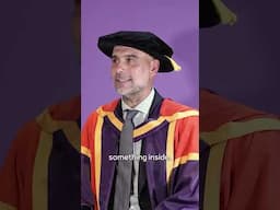 Pep Guardiola receives honorary degree