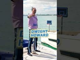 Dwight Howard Hits the 1st 🥇Three-Point Yacht-to-Yacht Shot Ever! 🏀 #nba #basketball #yacht
