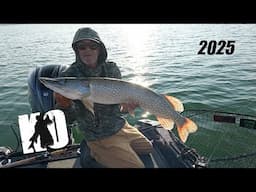 Keyes Outdoors Musky Hunting Adventures - Episode 6, 2025 - Looking for cold water - Part 2