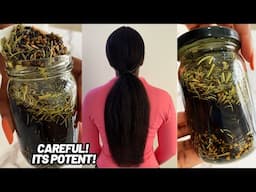 The Hair Growth Oil that Grew our Hair to its Longest and Thickest (Careful‼️It’s Potent)