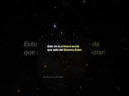 La Primera Nave que Salió del Sistema Solar (Y No Fue la Voyager) ✨