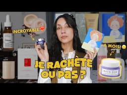 Des découvertes fabuleuses, des piliers dans ma vie et quelques loupés | PRODUITS TERMINÉS