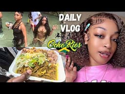 DAILY VLOG- Bought The IPhone 16 Pro Max + River Party in Ocho Rios + Car Damaged + Jamaican KFC