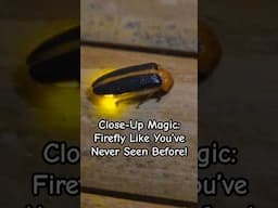 A glowing firefly up close—tiny, magical, and mesmerizing #thailand #firefly