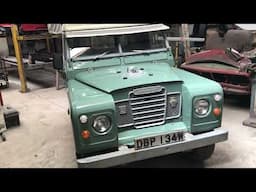 I painted this series 3 Landrover 7 years ago, How is it looking now?