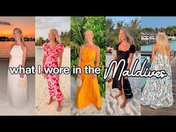 What I Wore in the Maldives 🏝️ Summer Fashion Haul, Dresses + Accessories