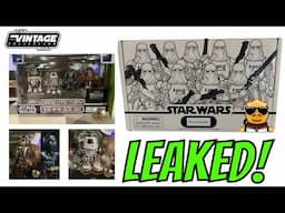 The Vintage Collection Snowtroopers 4 pack Leaked! Book of Boba Fett Droid Factory 4 Pack Revealed!