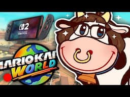 PLAYING MARIO KART WORLD WITH FRIENDS YAY!!!