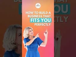 How to Build a Business That FITS YOU Perfectly! 👖#shortsfeed