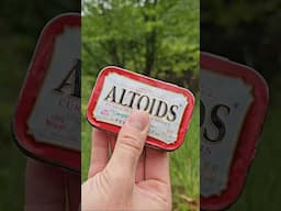 Surviving with my new Altoids tin survival kit - full video on my channel