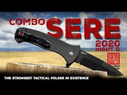 The Toughest Tactical Folding Knife?  // Al Mar SERE 2020 Night G