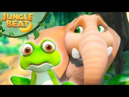 Scared Elephant and scared Frog | Jungle Beat: Munki & Trunk | Kids Cartoon 2025
