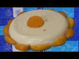 Receita Pudim de Pêssego