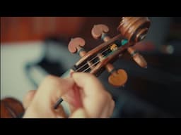 Applying the Larsen Il Cannone GOLD on my Maggini Violin