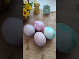 Super sposób na piękne pisanki 🐤🥚🌷#shorts