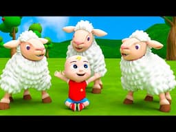 Five Little Sheep Go to Sleep | Bedtime Songs for Kids | Fun Nursery Rhymes & Kids Songs by Kiky