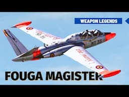 Fouga CM.170 Magister | V-tailed, elegant bird soaring in the sky