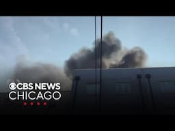 Chicago firefighters battle fire at South Loop condo building