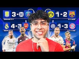 My *FINAL* Champions League Quarter-Final Predictions!