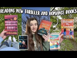 reading NEW thriller and romance books 📚❤️‍🔥 [reading vlog with surprising results]