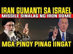 IRAN GUMANTI NG MISSILE STRIKE SA ISRAEL PERO NASALAG NG IRON DOME