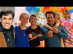 Govinda's Nephew Vinay Anand With His Wife and Children | Parents | Sister | Biography | Life Story
