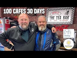 100 Biker Cafes in 30 days -  I join Charlie Dale on his 'Shauns TT100' Charity Ride