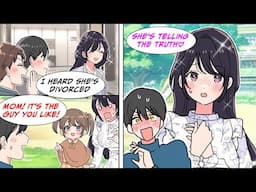 [Manga Dub] I like my gorgeous divorced boss… but her daughter said something wild!? [RomCom]