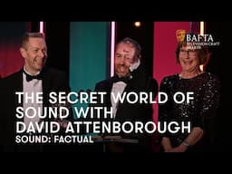 Secret World Of Sound With David Attenborough Wins Sound: Factual | BAFTA Craft Awards 2025