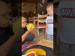 This man made a toy for our son #bali #indonesia #kindness #kindnessmatters #travel