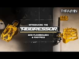 Thrashin Supply® Spiked Aggressor Foot Pegs & Mini Floorboards | Dyna, Sportster, Touring, Softails