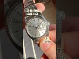 1988 Rolex Datejust Gifted by IBM #rolex #vintagerolex #rolexdatejust #vintagewatches #watches