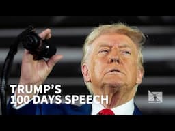 Breaking down Trump's campaign-style 100-day speech