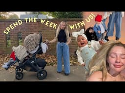 Spend the week with us! Juggling two babies, chaos, beef bourguignon , gym & getting organised VLOG