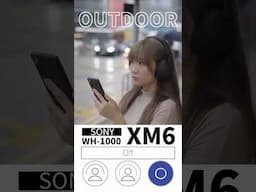 XM5 vs XM6〡三種模式 在 三場景 的真實錄音