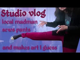 May Studio Vlog | No Sleep, Only Sew Pants
