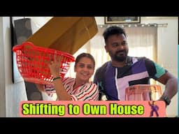 House shifting | மறுபடியும் Bike ah மறந்த Hussain 🏍️ Moving to Own House 🏠 🕺 Manimegalai