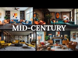 Mid-Century Modern Living Room Ideas | Timeless Style & Furniture Layout Tips