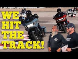 Our first time on the TRACK!