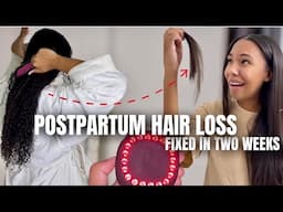 How I Regrew My Hair FAST after Postpartum and Genetic Hair Loss! - FOREO FAQ 302 Review
