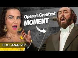 Vocal Coach FULL ANALYSIS Reaction to PAVAROTTI - NESSUN DORMA