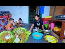 rita's cooking for her cousin and son in the village || life in rural Nepal || @Ritarojan