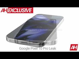 EXCLUSIVE: Google Pixel 10 Pro CAD Renders Leak First - Premium Camera System | 2025 Flagship